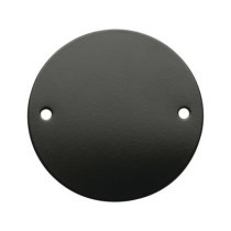  Smooth Point Cover 2-hole Black 