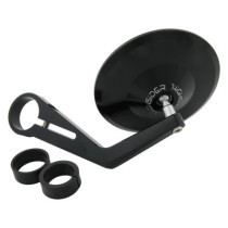  Montana Bar End Mirror 115 mm stem Black, Anodized 