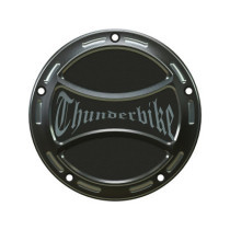  Torque Clutch Cover With Thunderbike Logo, 5-hole Bi-Color Anodized 