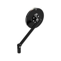  Conero Mirror 175 mm stem Black, Anodized 