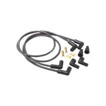  Silicone Spark Plug Wire Black 