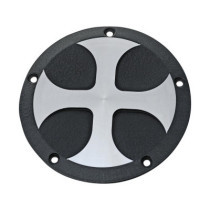  Cross Clutch Cover 5-hole Bi-Color Anodized 