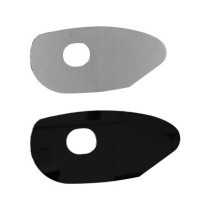  Blinkeradapter For M5 Thread Turn Signals Black Powder Coated 