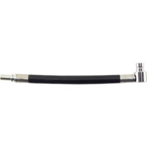  Black PVC Coated Stainless Braided Fuel Line Black 