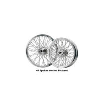  80-Spoke Rear Wheel 16X3.50 Chrome Wheels 