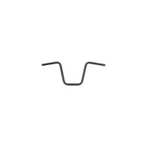  300 Narrow Ape Hanger Handlebar Black Powder Coated 1" 