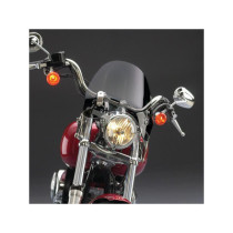  SwitchBlade Deflector Quick Release Windshield Height: 14,5", Width: 13,5" Light Smoke 