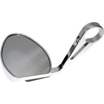  Ferrara 2 Bar End Mirror 115 mm stem Chrome 