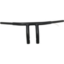  8 T-Bar Handlebar Black Powder Coated 1 1/4" Throttle By Wire 