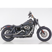  Performance Slip-On Muffler For Dyna Black Powder Coated 