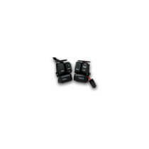  96-up Ergonomic Handlebar Switch Kit Left and Right Side, Black Switches 