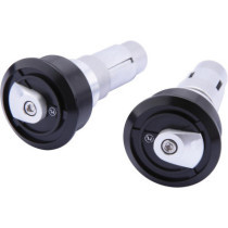  Enterprise-EP1 Bar End Weights With Silver Cap 