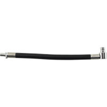  Black PVC Coated Stainless Braided Fuel Line Black 