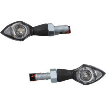  Pen Head LED Turn Signal Black Clear LED 