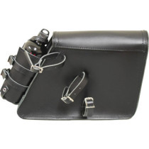  Left Side Bag with Fuel Bottle Black 