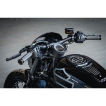  Nightster Flat Riser Kit For 1" (25,4 mm) handlebars Gloss Black Powder Coated 