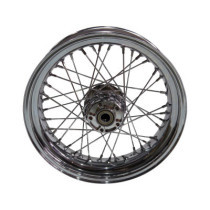  OEM Style 40-Spoke Wheels Chrome 16" 3,00" Non-ABS Front 