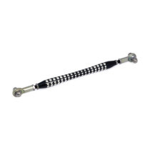 Drilled shifter rod. Black, 11.5"-12"