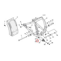 WASHERS, SHOCK ABSORBER BOLTS