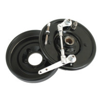 Front drum brake kit, double cam. Black