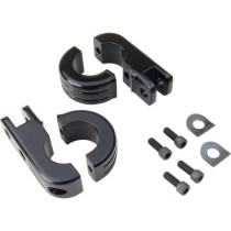  Clamp-On Peg Mounts Black 