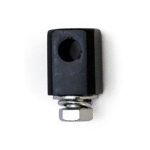 Bates style headlamp mount block. Black