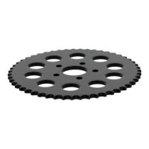 Chain conversion rear sprocket 51T. Black