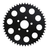 REAR SPROCKET, BLACK. 49T