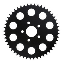 REAR SPROCKET, BLACK. 49T