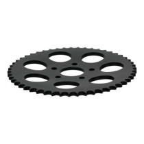 REAR SPROCKET, BLACK. 51T