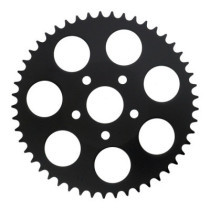 REAR SPROCKET, BLACK. 49T