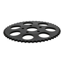 REAR SPROCKET, BLACK. 49T