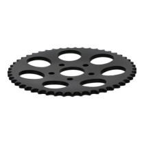 REAR SPROCKET, BLACK. 49T