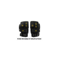  96-up Backlit Hand Control Switch and Housing Kit Black 