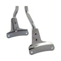 Sissybar side plates rigid mount