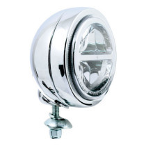 4-1/2" FL style LED spotlamp. Chrome