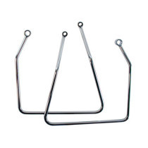 Saddlebag support kit. Chrome