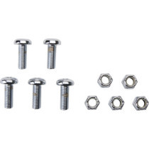 NUT KIT/ROTOR BOLT KIT TORX® 3/8"-16 X 1" CUSTOM REPLACEMENT REAR CHROME NATURAL