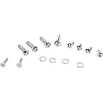 MASTER CYLINDER COVER KIT/SWITCH HOUSING BOLT KIT TORX®   CUSTOM REPLACEMENT CHROME NATURAL