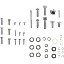 CARBURETOR BOLT KIT CUSTOM REPLACEMENT  CHROME NATURAL