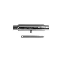  Shorty Slip-On Muffler Chrome 