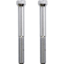 SOCKET-HEAD BOLT SET KNURLED CHROME NATURAL