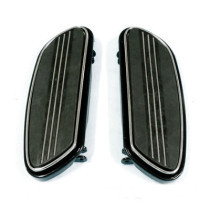 Runway rider floorboards, Std. length. Black