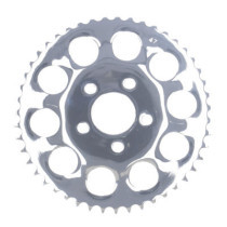 REAR SPROCKET, CHROME. 47T