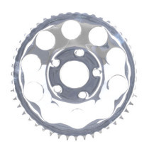 REAR SPROCKET, CHROME. 47T