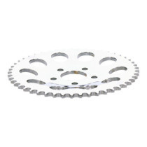 REAR SPROCKET, CHROME. 49T