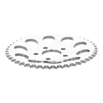 REAR SPROCKET, CHROME. 46T