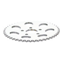 REAR SPROCKET, CHROME. 47T