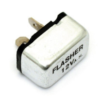 H-D style turn signal flasher. Rectangular