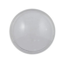 4-1/2" spotlamp lens. Clear. Glass